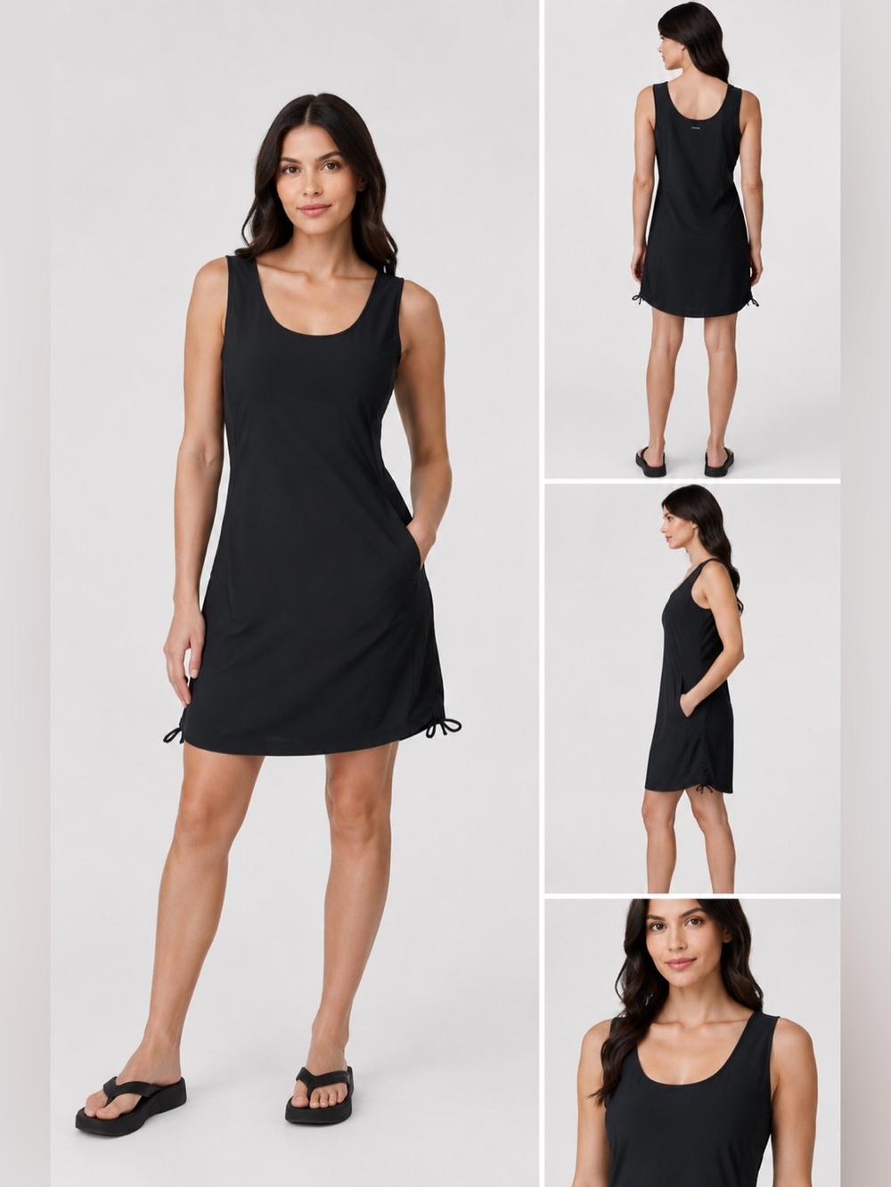 COLOMBIA CLIMBER CAYON DRESS BLACK SIZE M